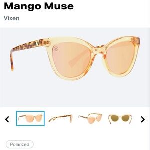 🧡 Blenders Mango Muse Vixen Sunglasses 🧡